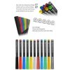 DSPIAE MKM-02 Acrylic Metallic Silver Soft Tipped Marker